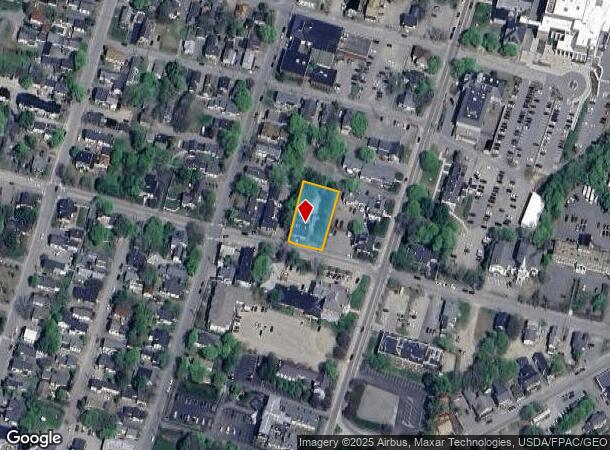  37 Green St, Augusta, ME Parcel Map