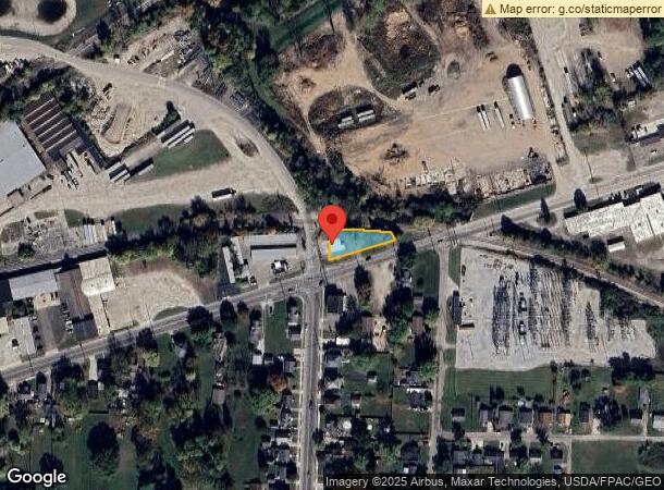  2604 Columbus Rd, Springfield, OH Parcel Map