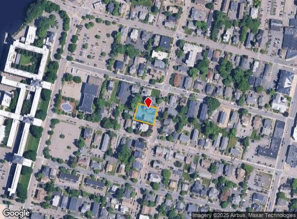  123 Adams St, Waltham, MA Parcel Map
