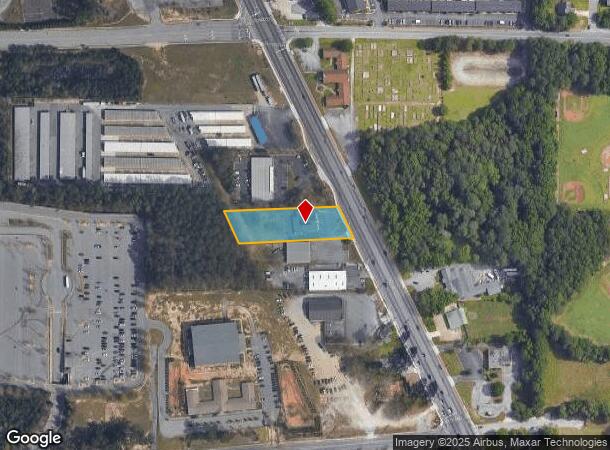  5755 Old National Hwy, Atlanta, GA Parcel Map