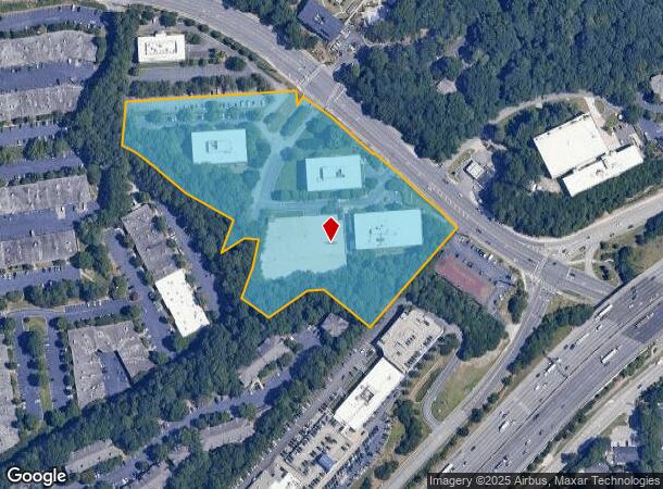  2100 Powers Ferry Rd Se, Atlanta, GA Parcel Map