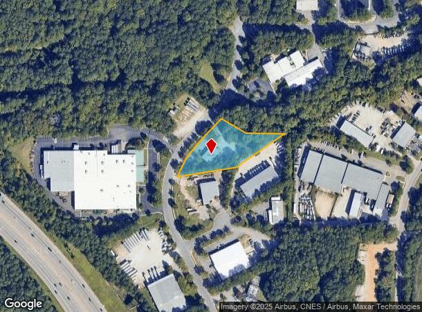  810 Beacon Lake Dr, Raleigh, NC Parcel Map