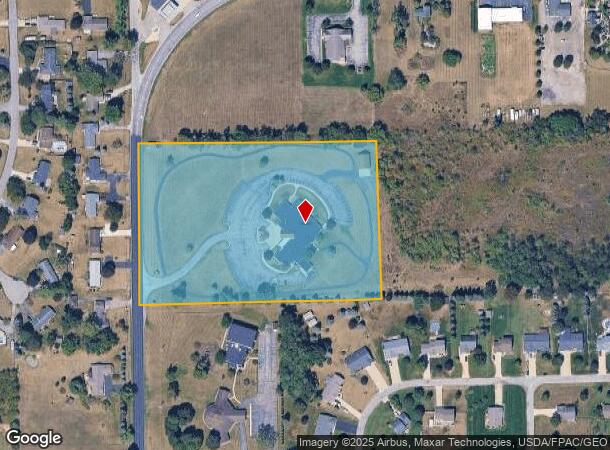  6869 S Occidental Rd, Tecumseh, MI Parcel Map