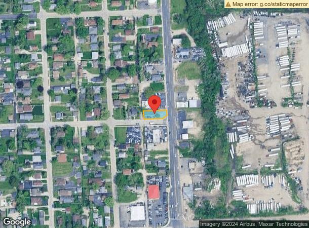  1701 N Broadway St, Crest Hill, IL Parcel Map