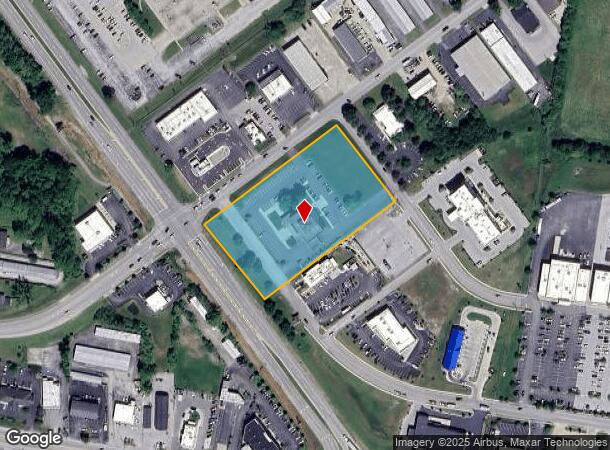  100 United Dr, Versailles, KY Parcel Map