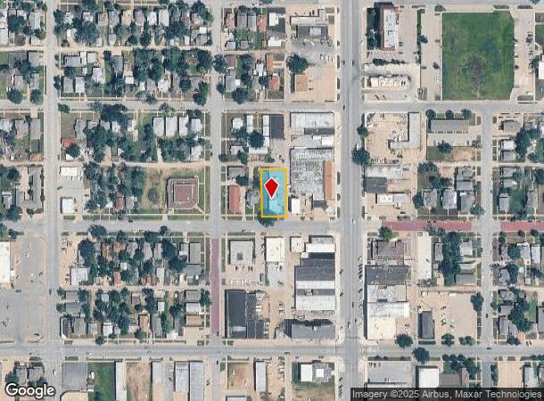  14 W 6Th Ave, Hutchinson, KS Parcel Map