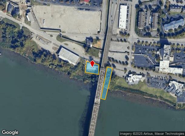  1005 W Riverside Dr, Jeffersonville, IN Parcel Map