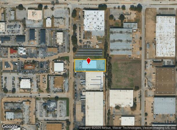 800 106Th St, Arlington, TX Parcel Map