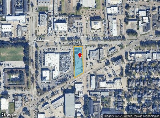  6802 Mapleridge St, Bellaire, TX Parcel Map