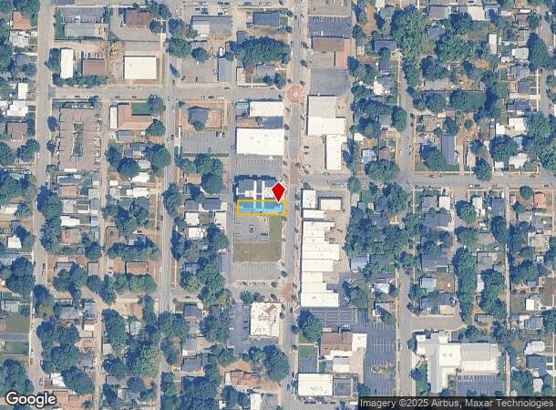 821 N 4Th St, Coeur D Alene, ID Parcel Map