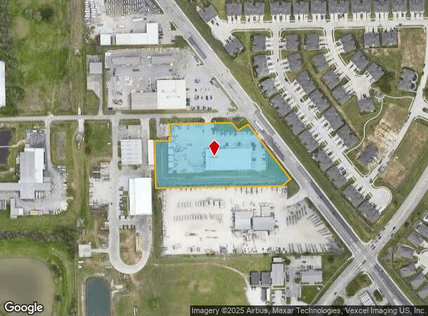 6104 Red Bluff Rd, Pasadena, TX Parcel Map