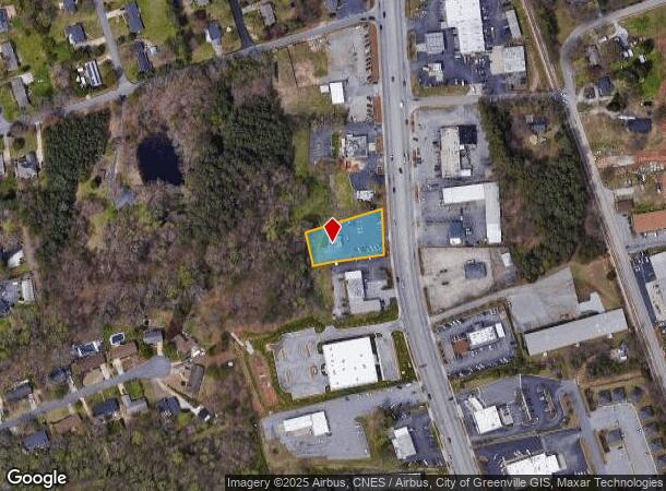  507 N Main St, Mauldin, SC Parcel Map