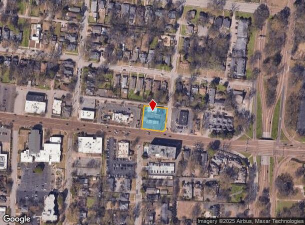 2264 Union Ave, Memphis, TN Parcel Map