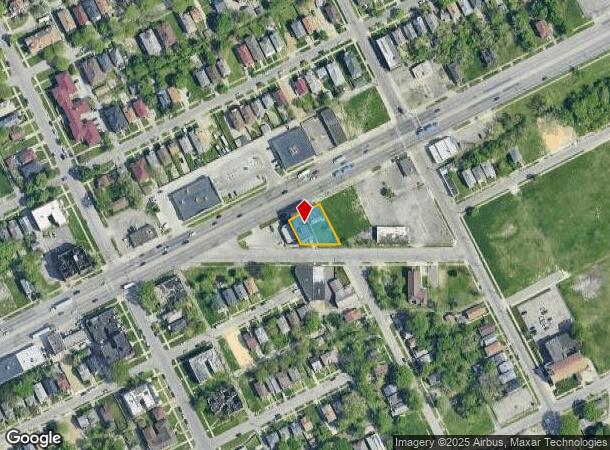  2277 W Davison, Detroit, MI Parcel Map