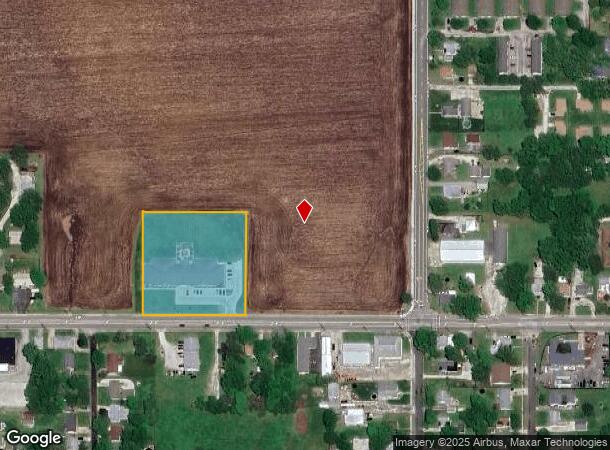  750 W Walnut St, Jacksonville, IL Parcel Map