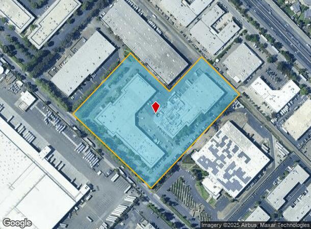  41762 Christy St, Fremont, CA Parcel Map