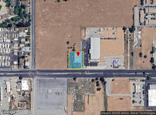 1536 E Sixth St, Beaumont, CA Parcel Map