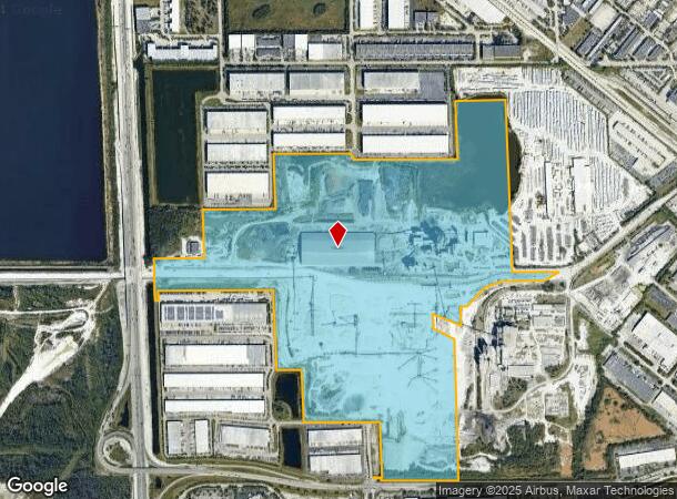  10100 Nw 121St Way, Medley, FL Parcel Map