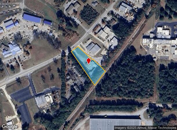  1454 Meriwether St, Griffin, GA Parcel Map