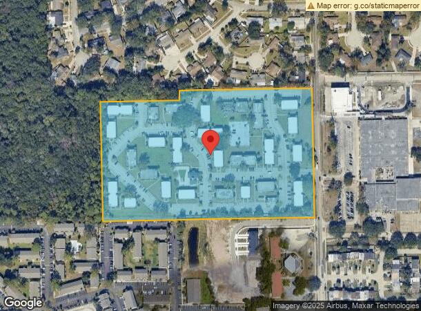  3780 University Club Blvd, Jacksonville, FL Parcel Map