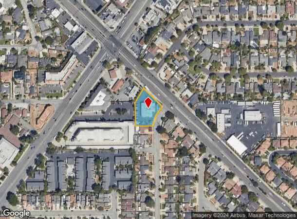  2242 Camden Ave, San Jose, CA Parcel Map