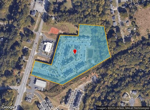  1005 Millington Cir, Gastonia, NC Parcel Map