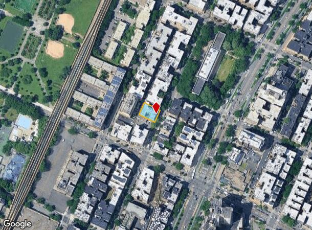  1069 Walton Ave, Bronx, NY Parcel Map
