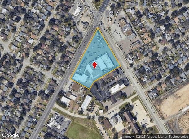  3801 S Staples St, Corpus Christi, TX Parcel Map