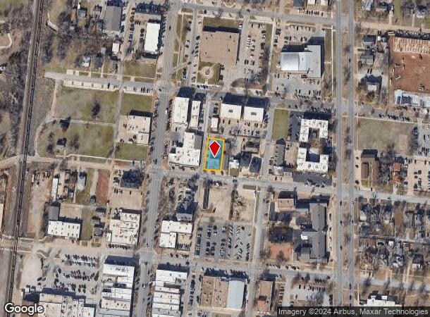  17 E Hurd St, Edmond, OK Parcel Map