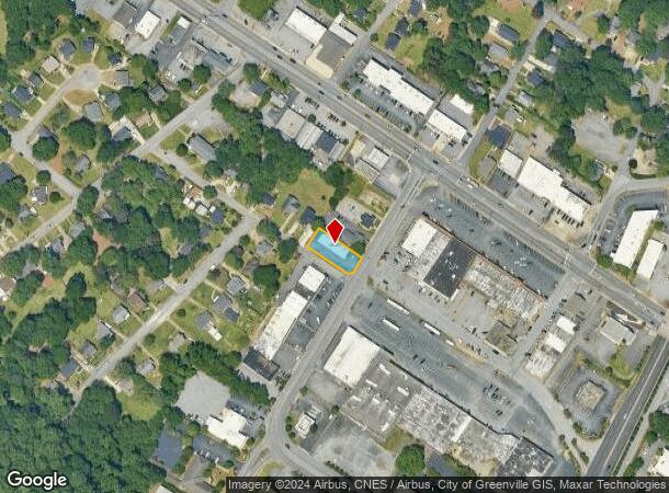  301 W Antrim Dr, Greenville, SC Parcel Map