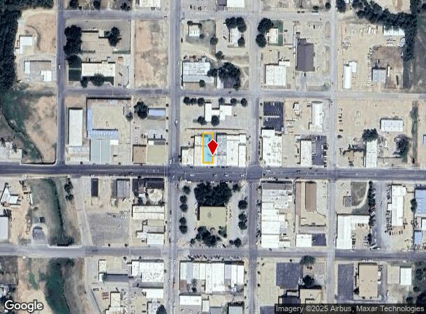 1815 25Th St, Snyder, TX Parcel Map