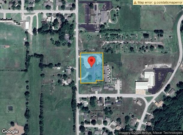  615 S High St, Caney, KS Parcel Map