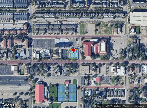  2002 Broadway, Lubbock, TX Parcel Map
