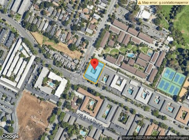  2060 California St, Mountain View, CA Parcel Map