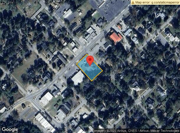  736 Peachtree St, Louisville, GA Parcel Map