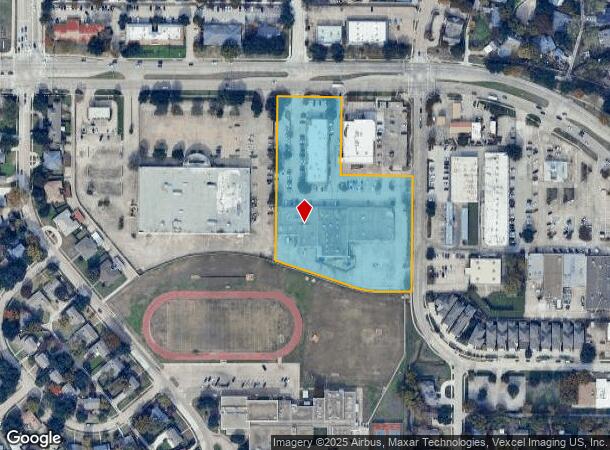 635 W Campbell Rd, Richardson, TX Parcel Map