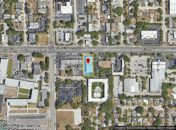  2027 Gulf To Bay Blvd, Clearwater, FL Parcel Map