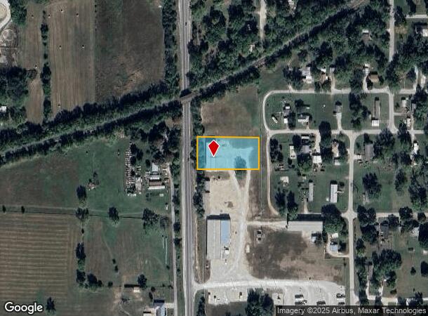 1305 S Vine St, Garnett, KS Parcel Map