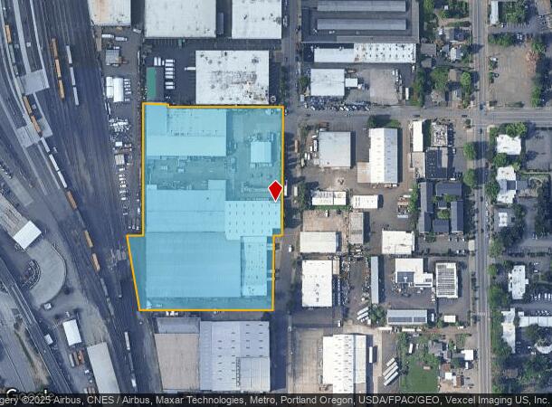  2530 Se Steele St, Portland, OR Parcel Map