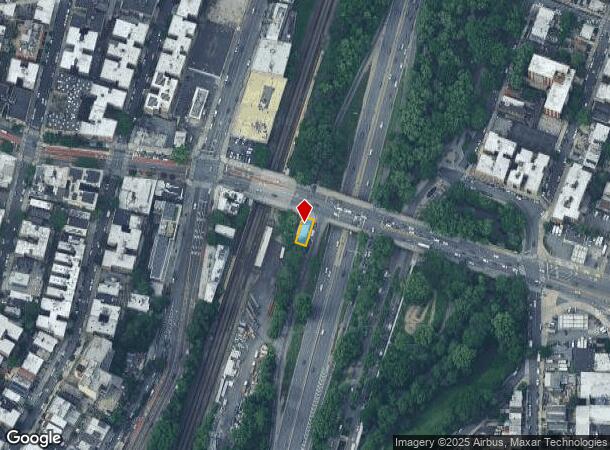  598 E Gun Hill Rd, Bronx, NY Parcel Map