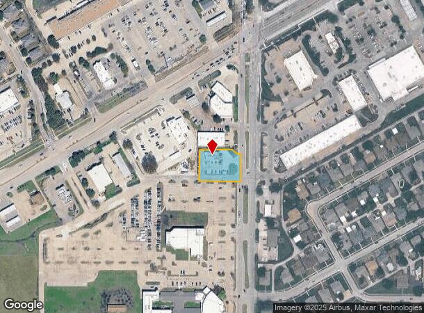  6201 Dalrock Rd, Rowlett, TX Parcel Map