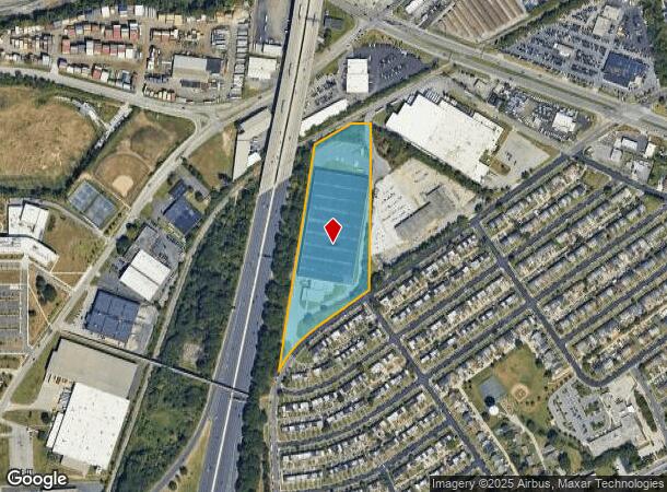 6800 E Baltimore St, Baltimore, MD Parcel Map