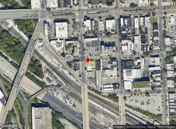  1733 Moreland Ave, Baltimore, MD Parcel Map