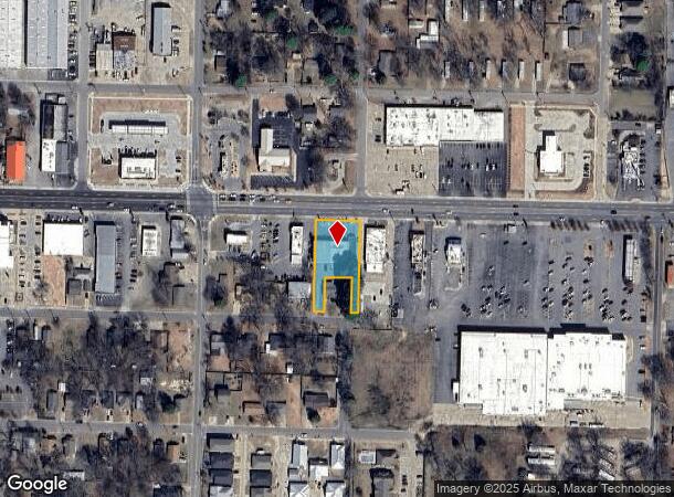  405 Oak St, Conway, AR Parcel Map