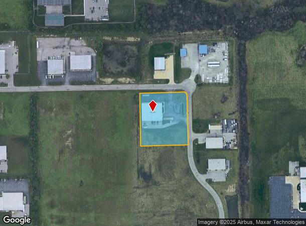  6821 Metro Park Dr E, Fort Wayne, IN Parcel Map