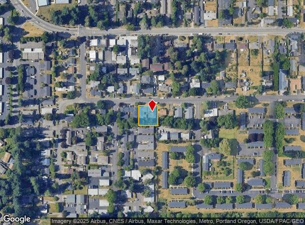  3313 E 17Th St, Vancouver, WA Parcel Map