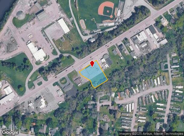 1145 E Union St, Newark, NY Parcel Map