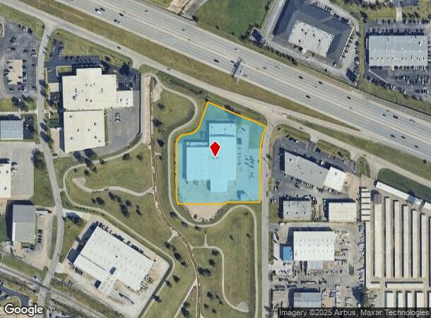  9260 Broken Arrow Expy, Tulsa, OK Parcel Map