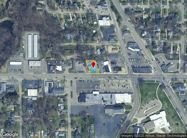  939 E Cork St, Kalamazoo, MI Parcel Map