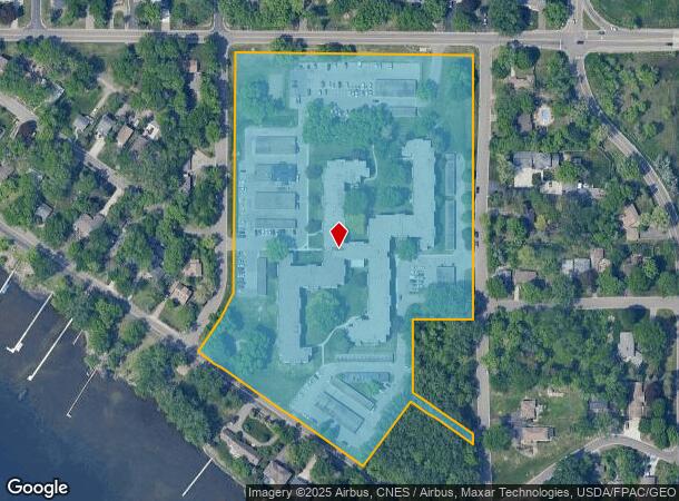 2500 Nathan Ln N, Minneapolis, MN Parcel Map